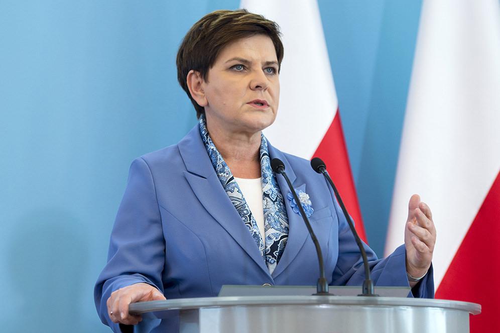 Premier Szydło i minister Błaszczak w Bielsku-Białej