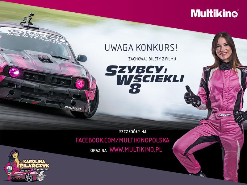 Wygraj przejazd drift taxi z Karoliną Pilarczyk!