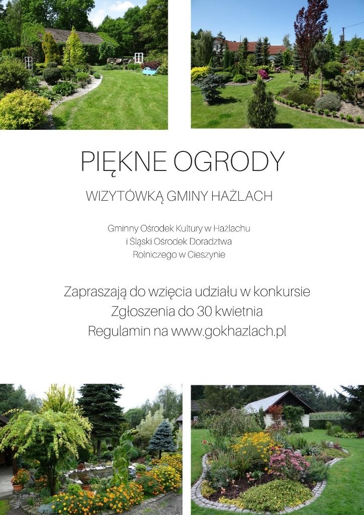 Konkurs „Piękne ogrody wizytówką Gminy Hażlach 2017”
