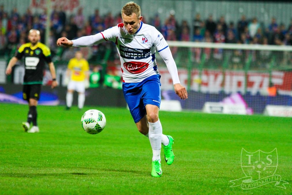 Łukasz Sierpina skomentował mecz z GKS Katowice