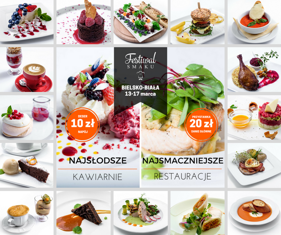 Festiwal Smaku w Bielsku-Białej. Sprawdź gdzie i co zjesz! 13-17.03