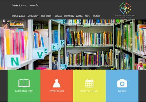 Nowa odsłona strony biblioteki w Skoczowie