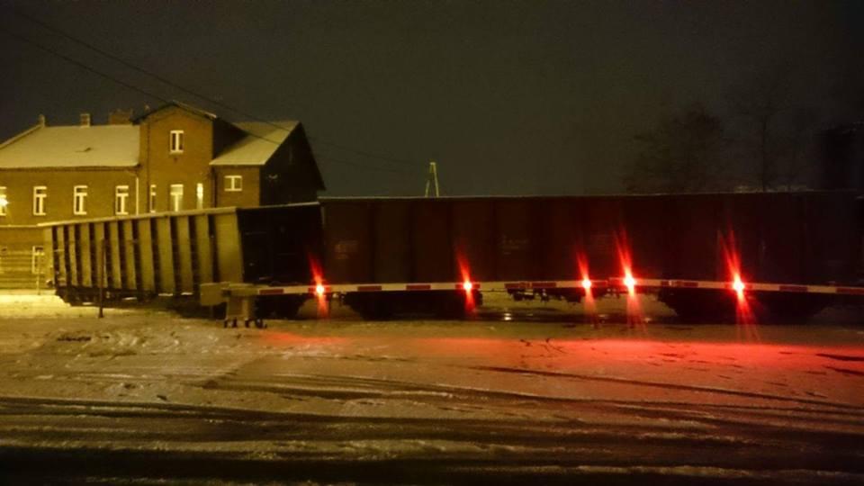 Czechowice - Dziedzice. Wagon wypadł z torów na przejeździe kolejowym