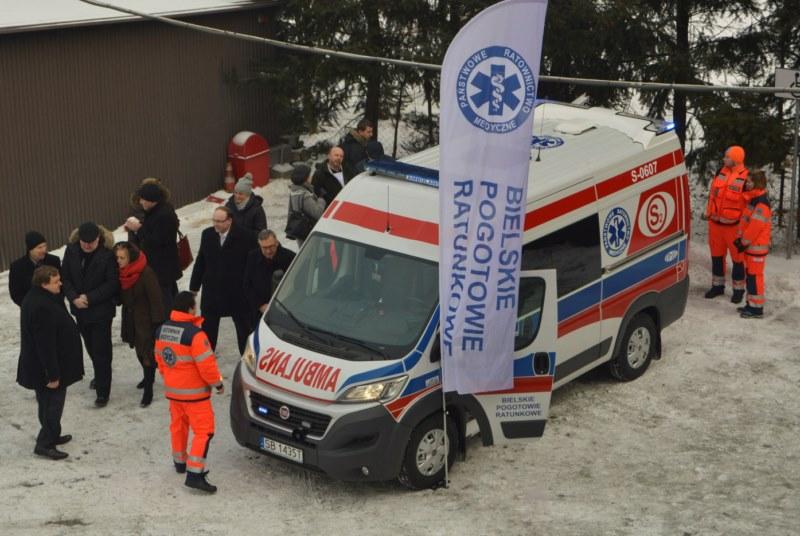 Nowoczesna karetka pogotowia w Jasienicy i Pisarzowicach