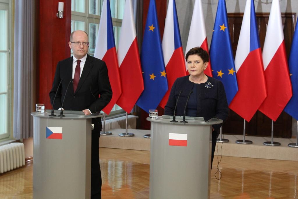 W Wiśle spotkali się Premierzy Polski i Czech