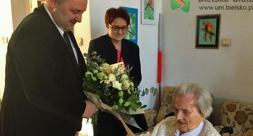 Najstarsza bielszczanka Maria Wegert obchodziła 105 urodziny
