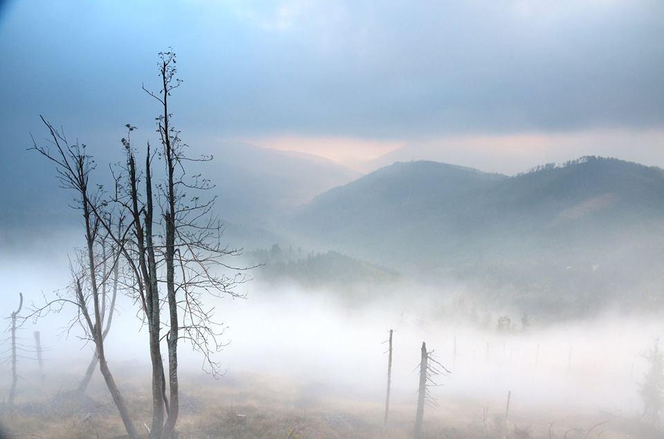 W Beskidach ostrzeżenie przed wiatrem i śniegiem