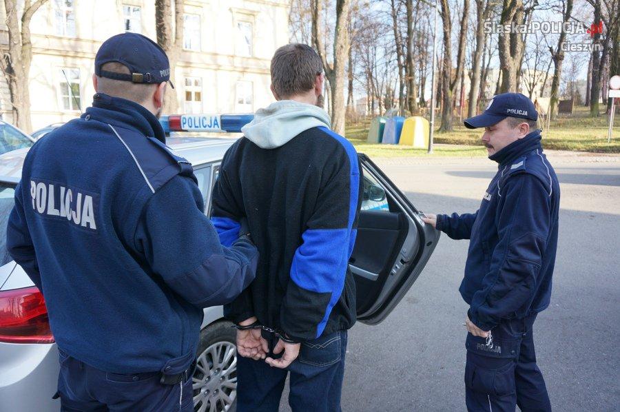 Poszukiwany włamywacz zatrzymany w Brennej