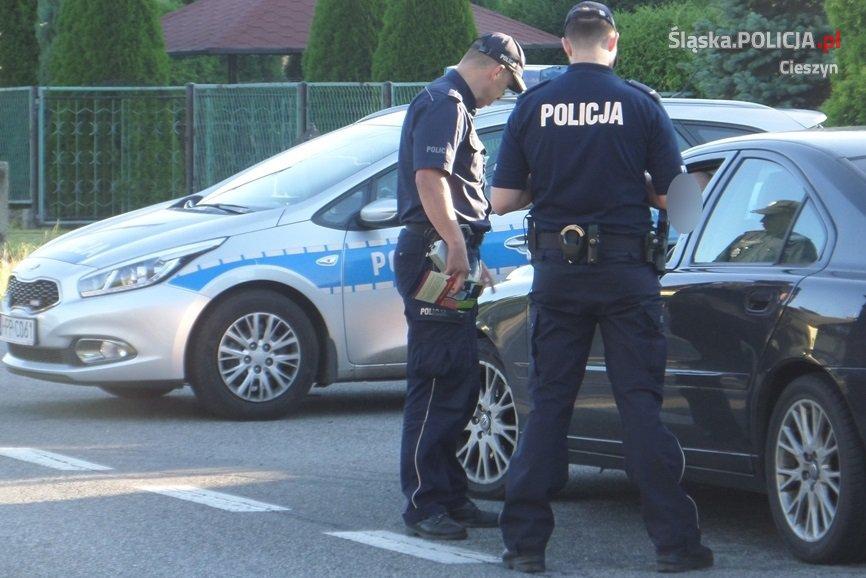 Dachował i próbował uciec z miejsca wypadku w Czechowicach Dziedzicach