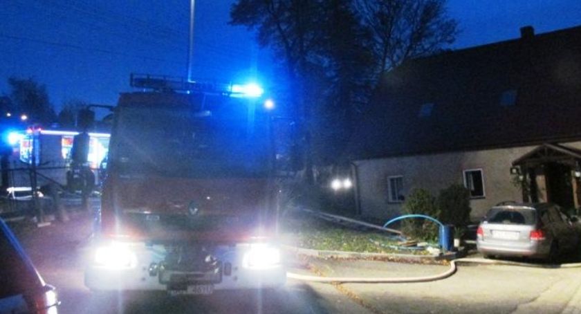 Uwięzione zwierzę, złamana latarnia, pożar piwnicy w Cieszynie