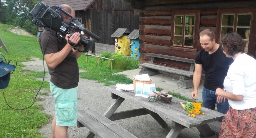 O ziołach w Istebnej na antenie TVP Katowice