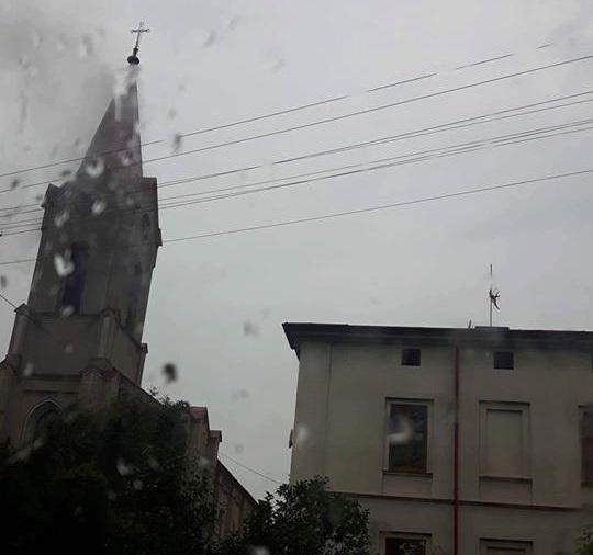 Pożar kościoła w Międzyrzeczu Górnym