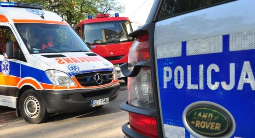 Nietrzeźwy kierowca potrącił rowerzystę w Dzięgielowie
