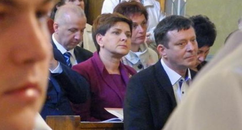 Premier Szydło z prywatną wizytą w bielskiej katedrze
