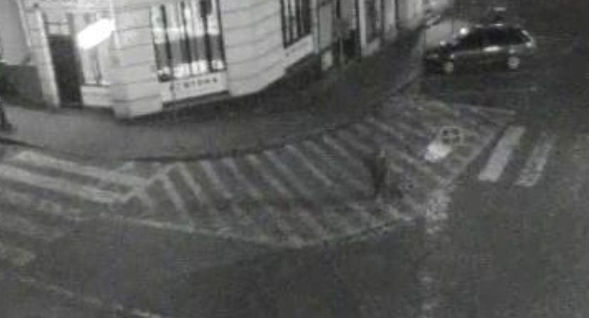 Pijany niszczył znaki drogowe w Cieszynie
