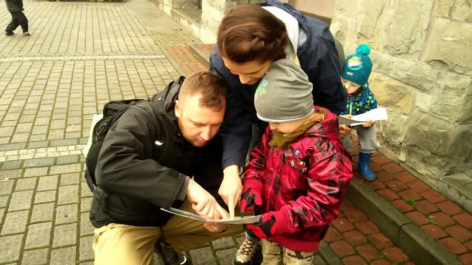 Szukali ukrytych punktów w Goleszowie