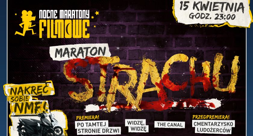 Konkurs: Maraton Strachu w bielskim Heliosie - 15.04 