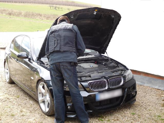 Trefne BMW ujawniła bielska Straż Graniczna