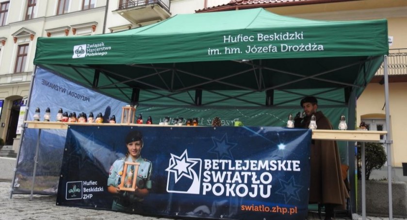 Betlejemskie Światełko Pokoju w Bielsku-Białej