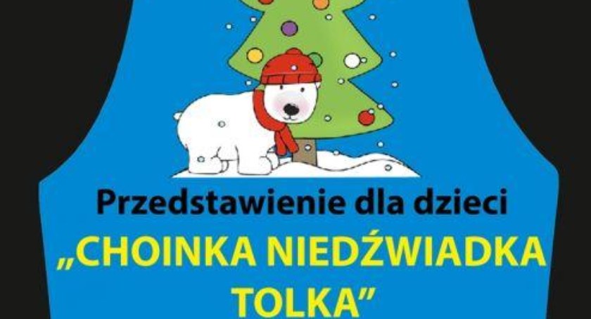 Spektakl dla dzieci w Brennej. Choinka Niedźwiadka Tolka