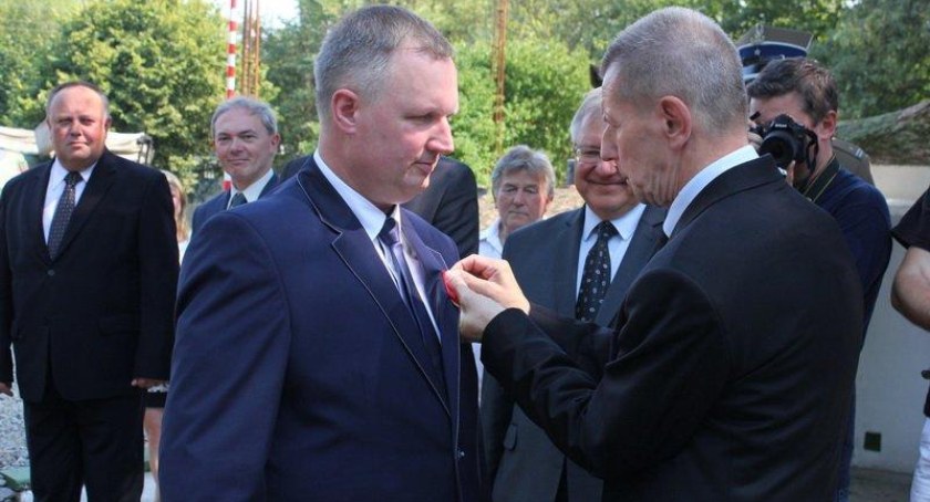 Za zasługi dla obronności kraju dla radnego z Cieszyna
