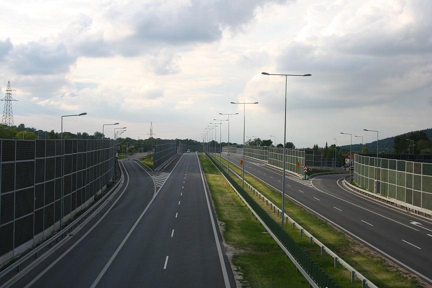 Ekspresówka do Żywca otwarcie już w piątek - korki przy zjeździe