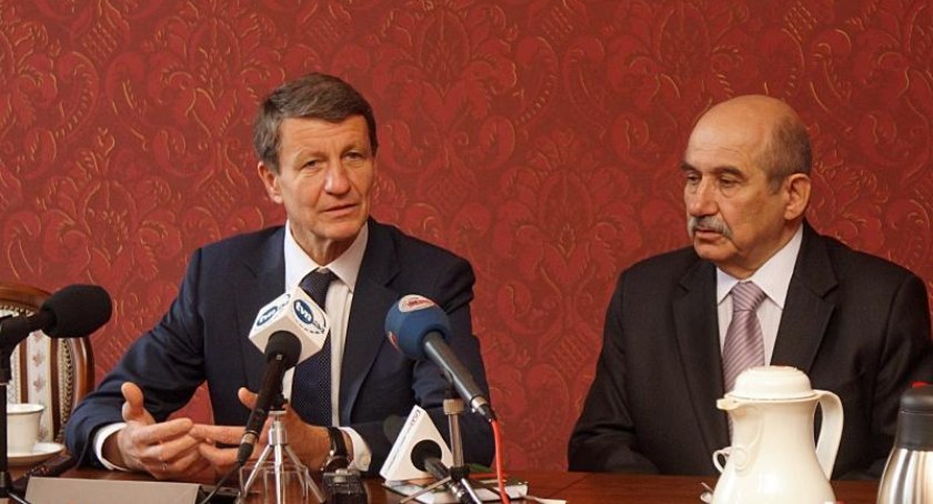 Minister Skarbu Andrzej Czerwiński w bielskim ratuszu