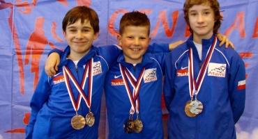 Medalowa trójka z Atemi