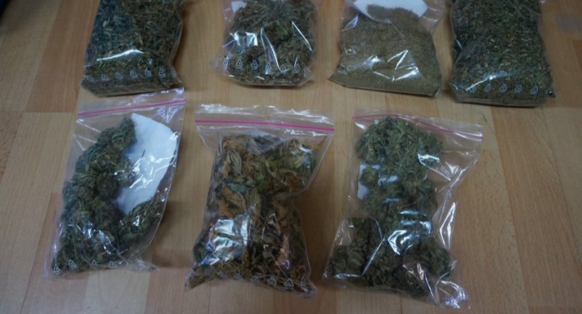 Marihuana w majtkach ujawniona przez policjantów
