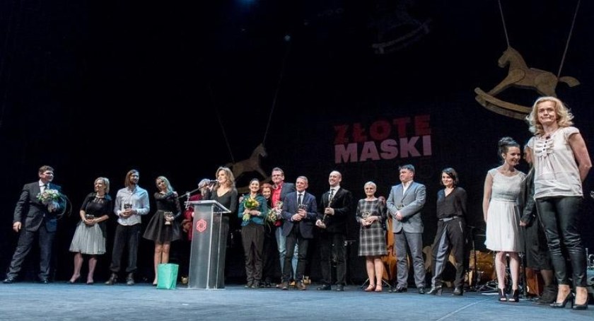 Trzy Złote Maski dla aktorów bielskich teatrów