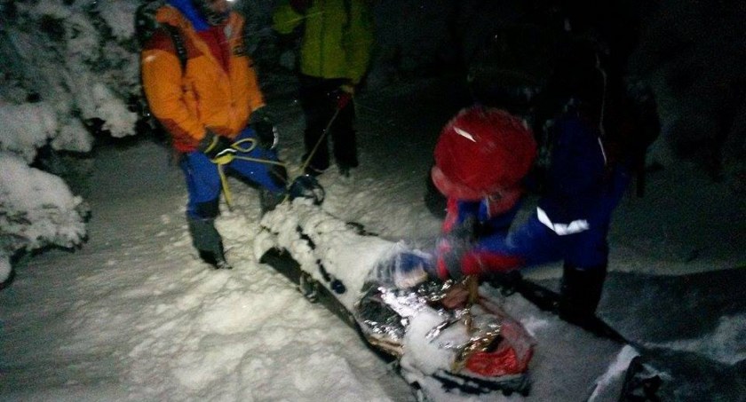 Nocny biwak turystów na Babiej Górze zakończony akcją ratunkową GOPRu