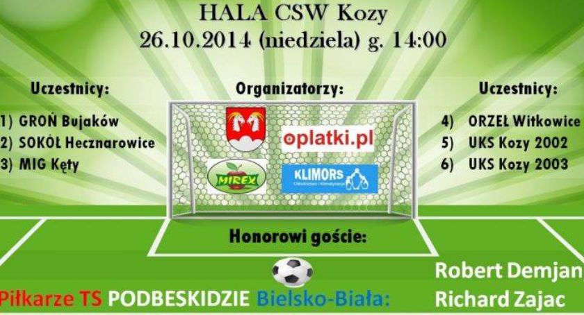 Jesienny Turniej Piłki Nożnej Żaków Kozy