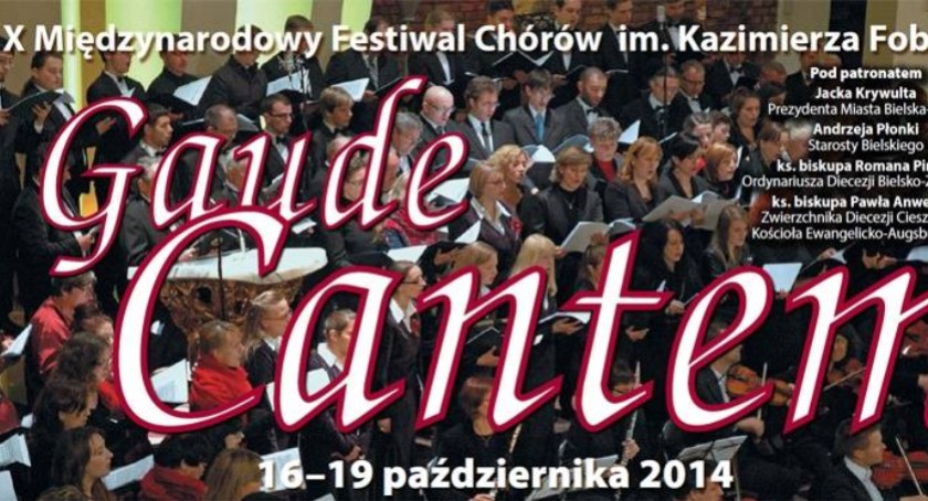 X Międzynarodowy Festiwal Chórów Gaude Cantem im. Kazimierza Fobera