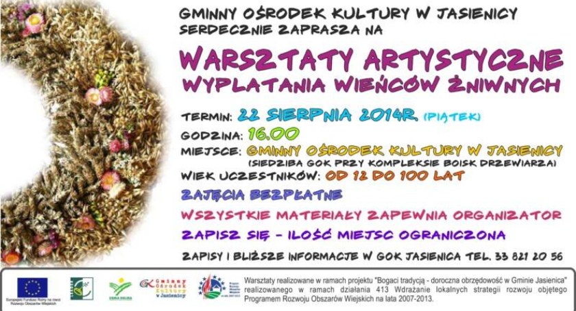 Warsztaty wyplatania wieńców żniwnych