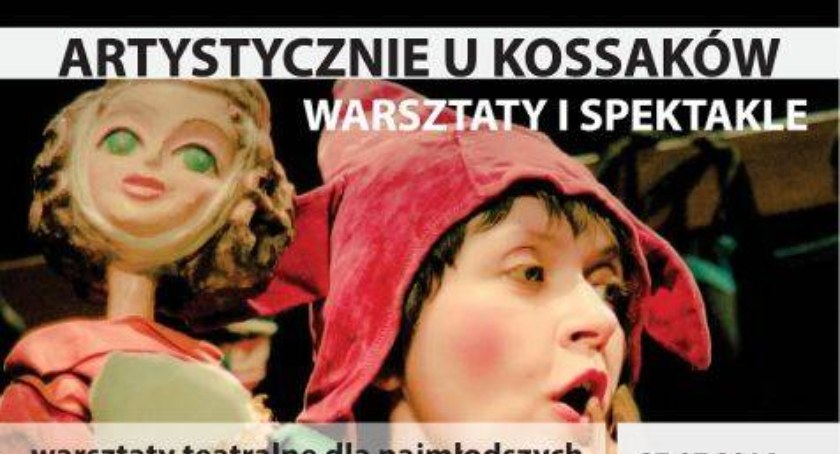 Warsztaty teatralne i spektakl w dworze Kossaków