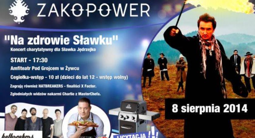 Koncert charytatywy Zakopower w Żywcu