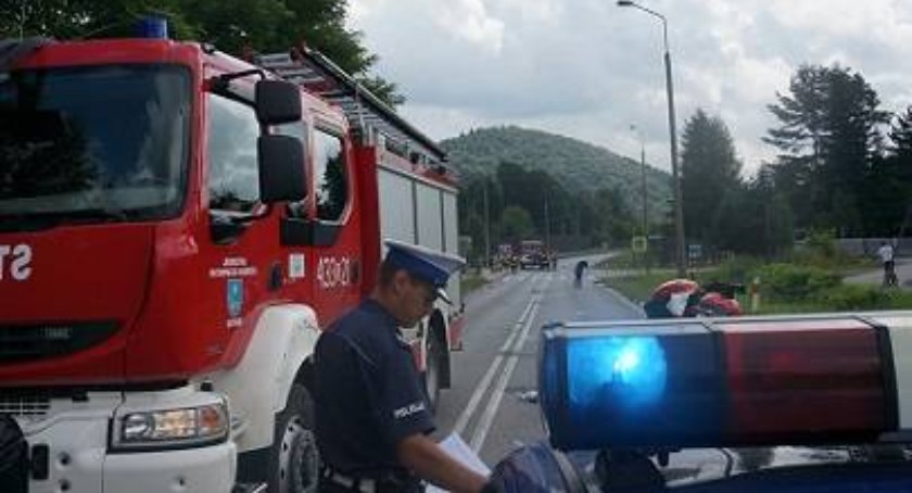 Wypadek w Ustroniu. Nie żyją dwie osoby