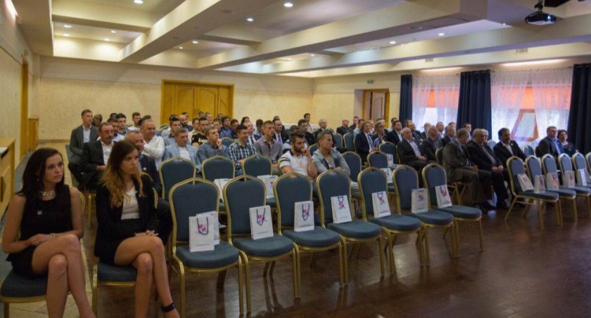 Spotkanie klubu TS Podbeskidzia w władzami Bielska-Białej