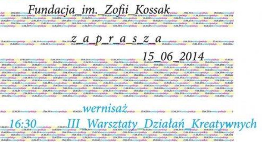 II Warsztaty Działań Kreatywnych w Dworze Kossaków