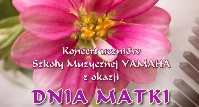 Koncert Szkoły Yamaha z okazji Dnia Matki