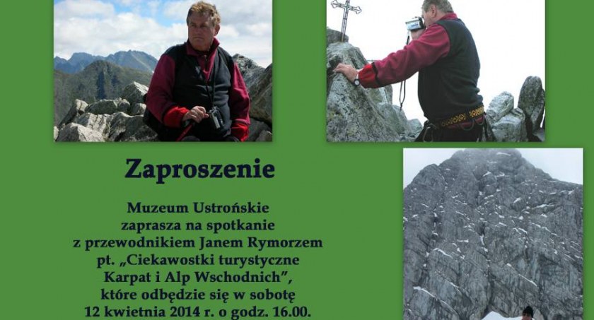 Spotkanie z przewodnikiem górskim Janem Rymorzem