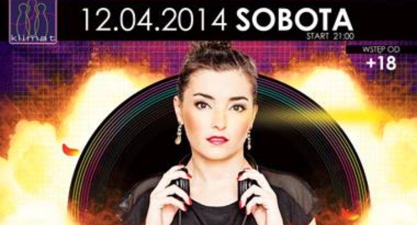 DJ GIRL ON STAGE - LOUISE SAWYER w Klubie Klimat