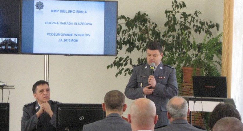Podsumowanie roku 2013 roku przez bielską Policję