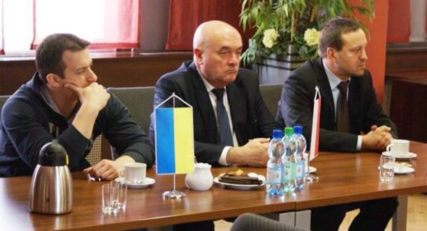 Wizyta ukraińskich samorządowców w powiecie bielskim
