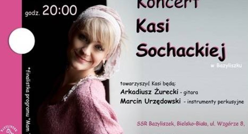 Kasia Sochacka finalistka Mam Talent. Koncert w Bazyliszku