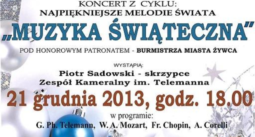 Muzyka Świąteczna. Koncert w Żywcu