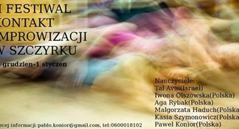 Noworoczny Festiwal Kontakt Improwizacji w Szczyrku