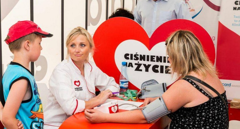 Zmierz ciśnienie w Galerii Sfera