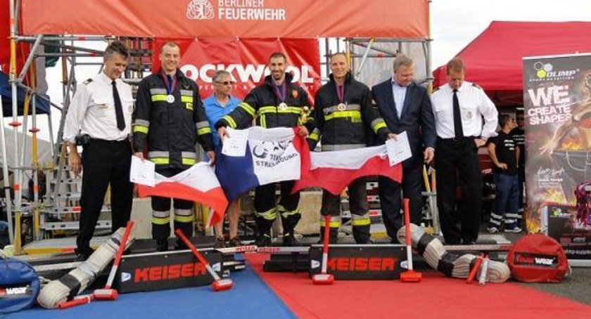 Bielscy strażacy wrócili z  Berlina z medalami