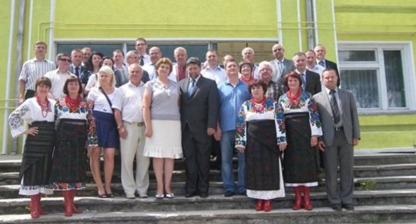 Powiat Bielski z wizytą na Ukrainie